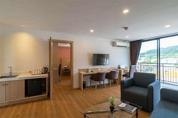 New Square Patong Hotel - Family Kamer