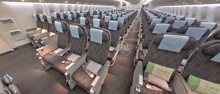 Eva Air - Economy Klasse B777