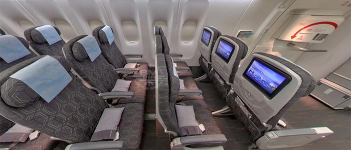 Eva Air - Economy Klasse B777