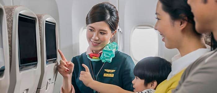 Eva Air - Economy Klasse B777