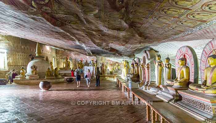 Rondreis Sri Lanka Best Deal - Grotten Rotstempel Dambulla