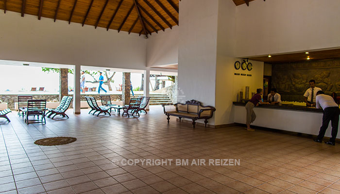 Rondreis Sri Lanka Best Deal - inchecken in het Koggala Beach Hotel