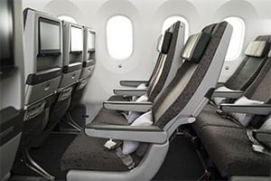 Eva Air - Economy Klasse - B787