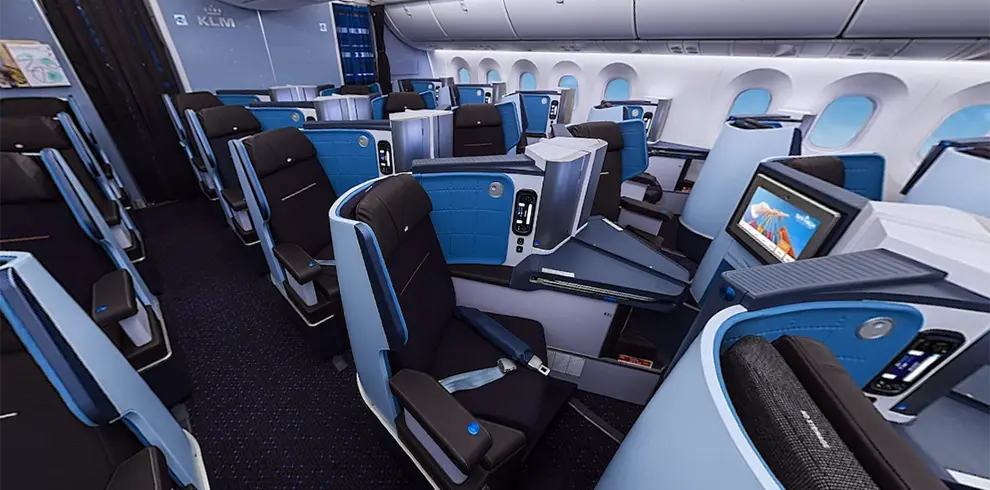 KLM - Business Klasse - B787