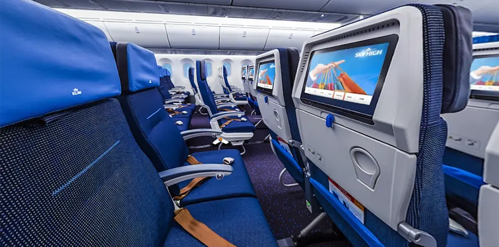 KLM Economy Klasse - B787