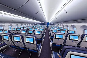 KLM Economy Klasse - B787