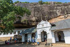 Dambulla - Rotstempel
