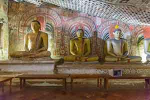 Dambulla - Rotstempel