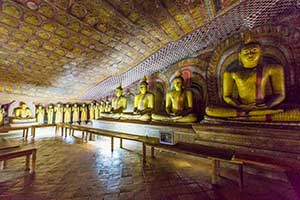Dambulla - Rotstempel