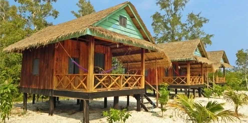 Koh Rong - Palm Beach Bungalow Resort