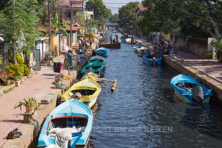 Negombo - Dutch Canal - Sri Lanka