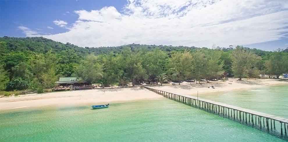 Koh Rong Samloem - Sandy Beach Bungalows