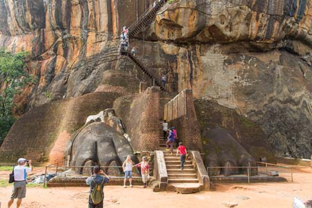 Sigiriya - Leeuwenpoort - Sri Lanka