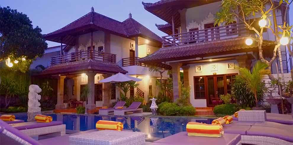 Sanur Beach - Puri Sading Hotel