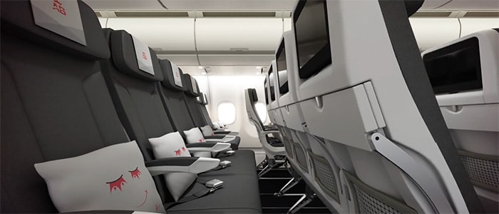 Air Belgium - Economy