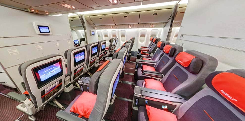 Austrian Airlines - Premium Economy Klasse