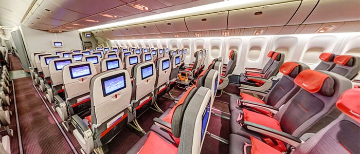 Slider Austrian Airlines