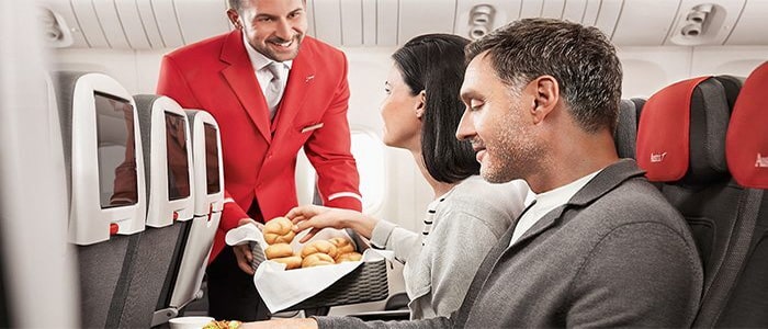 Slider Austrian Airlines