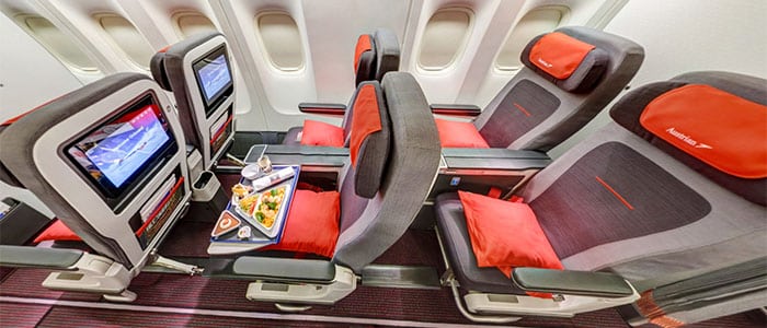 Slider Austrian Airlines