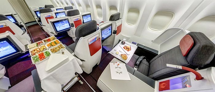 Slider Austrian Airlines