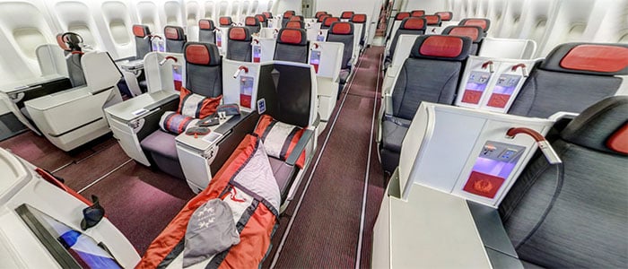Slider Austrian Airlines