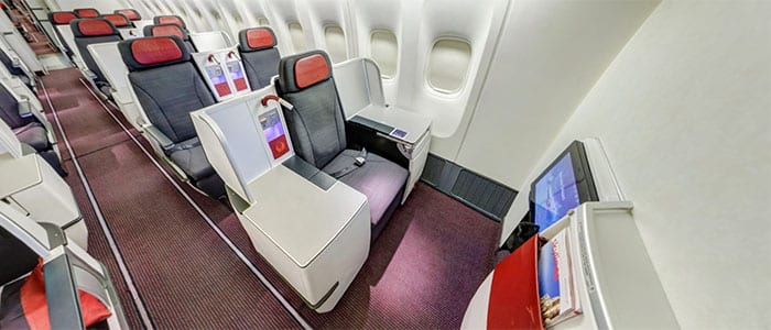 Slider Austrian Airlines