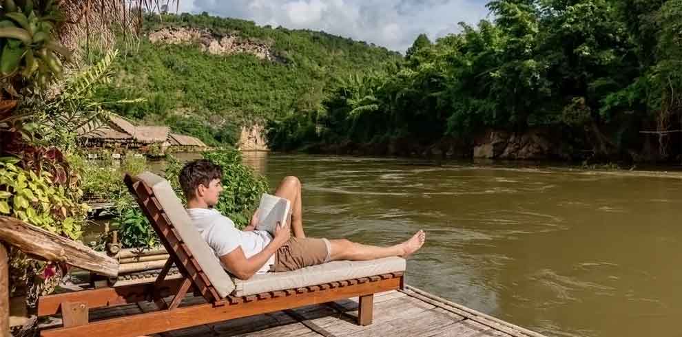 River Kwai Jungle Rafts Floating House