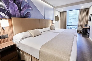 Riu Plaza Manhattan Times Square - Deluxe Kamer - 2 Queen Bedden