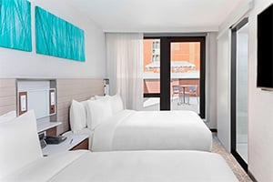 SpringHill Suites New York Manhattan Times Square South - Studio Queen Terras