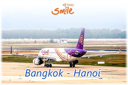 Thai Smile Airways - Bangkok - Hanoi