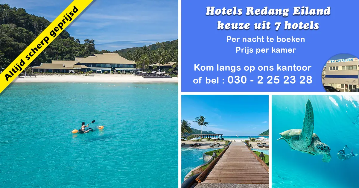 Hotels Redang Eiland - Maleisië