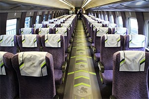 Treintickets Japan - Shinkansen - Standaard
