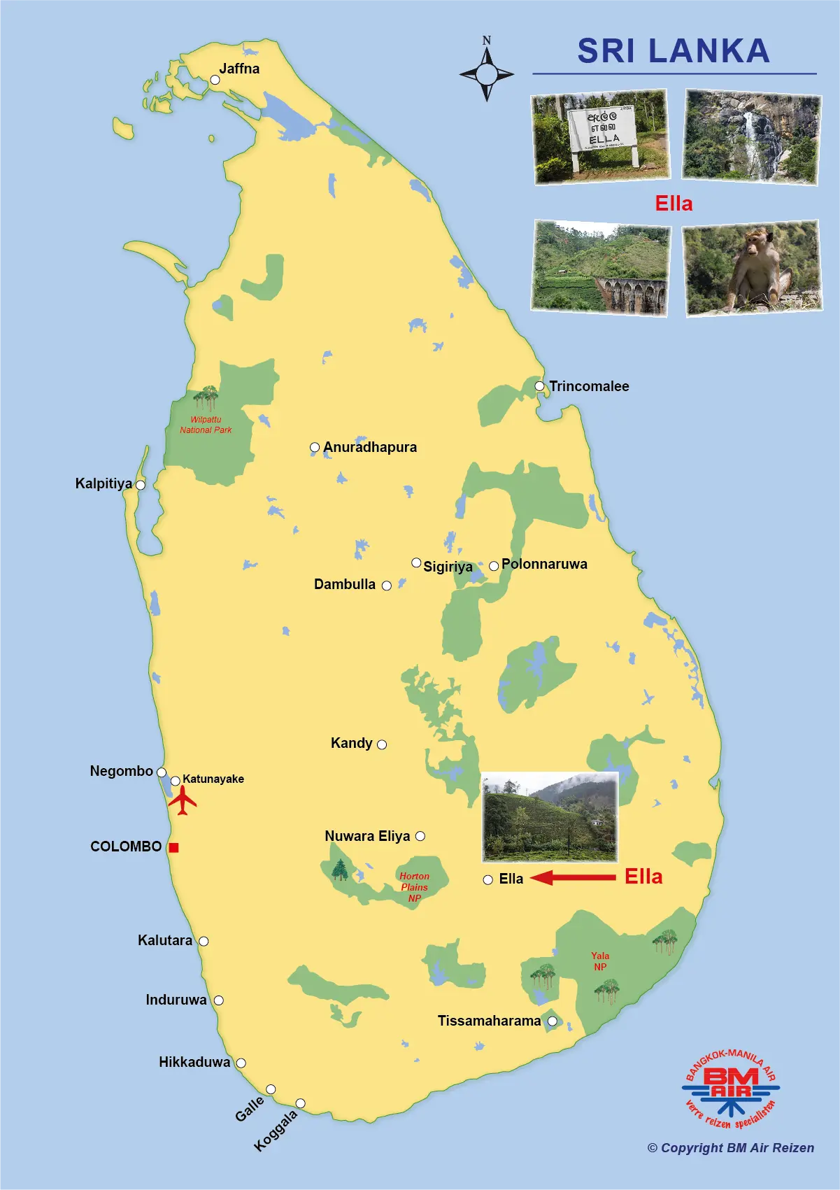 Kaart Ella - Sri Lanka