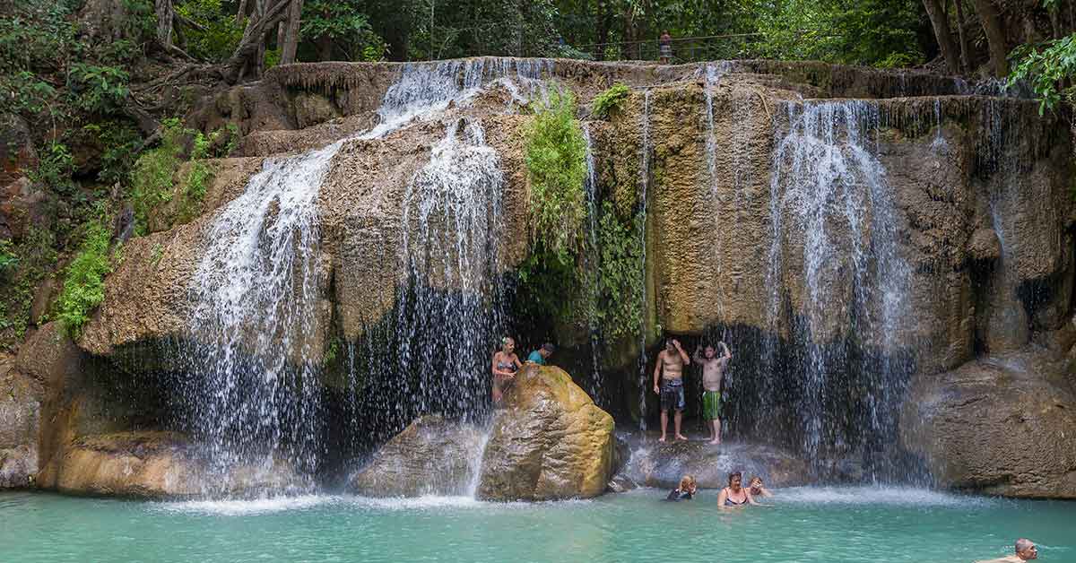 Erawan Watervallen