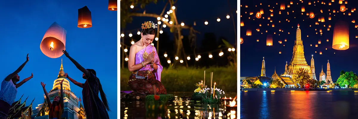 Traditionele festivals in Thailand