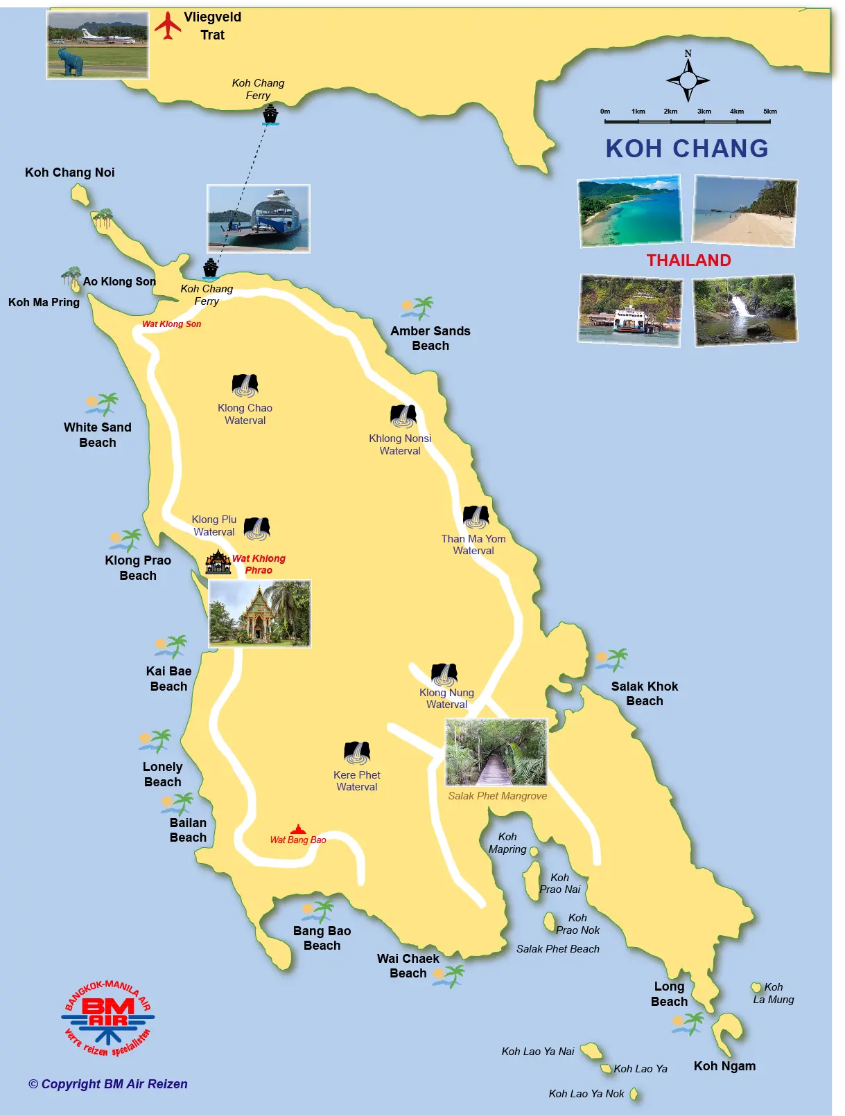 Kaart Koh Chang