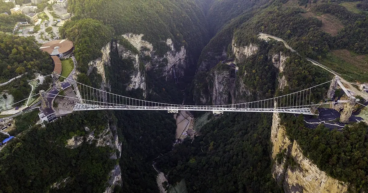 Zhangjiajie - Glazen Brug