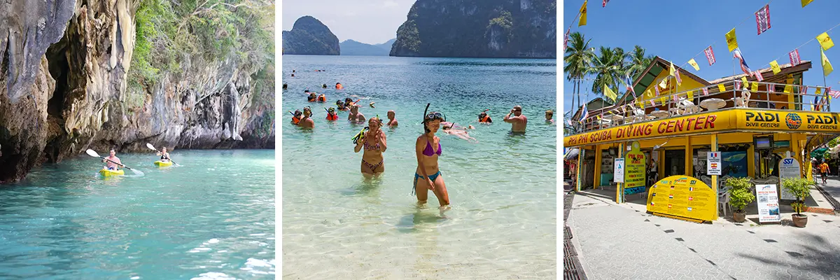 Activiteiten op Koh Phi Phi