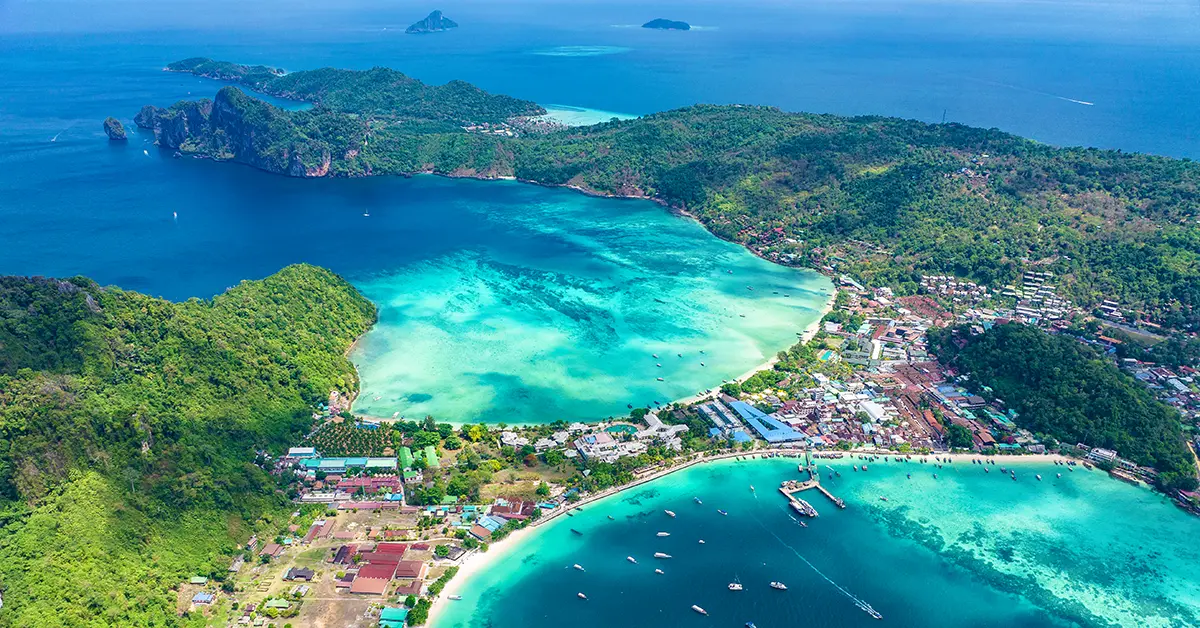 Koh Phi Phi - Baai Ton Sai en Loh Dalum
