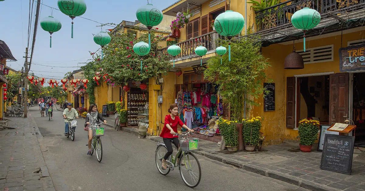 Fietsen in Hoi An