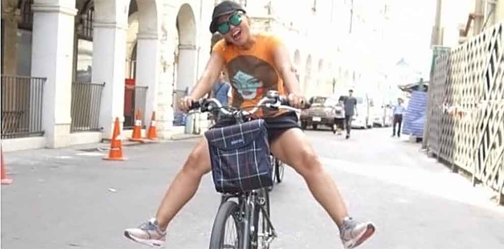 Fietsen in Bangkok