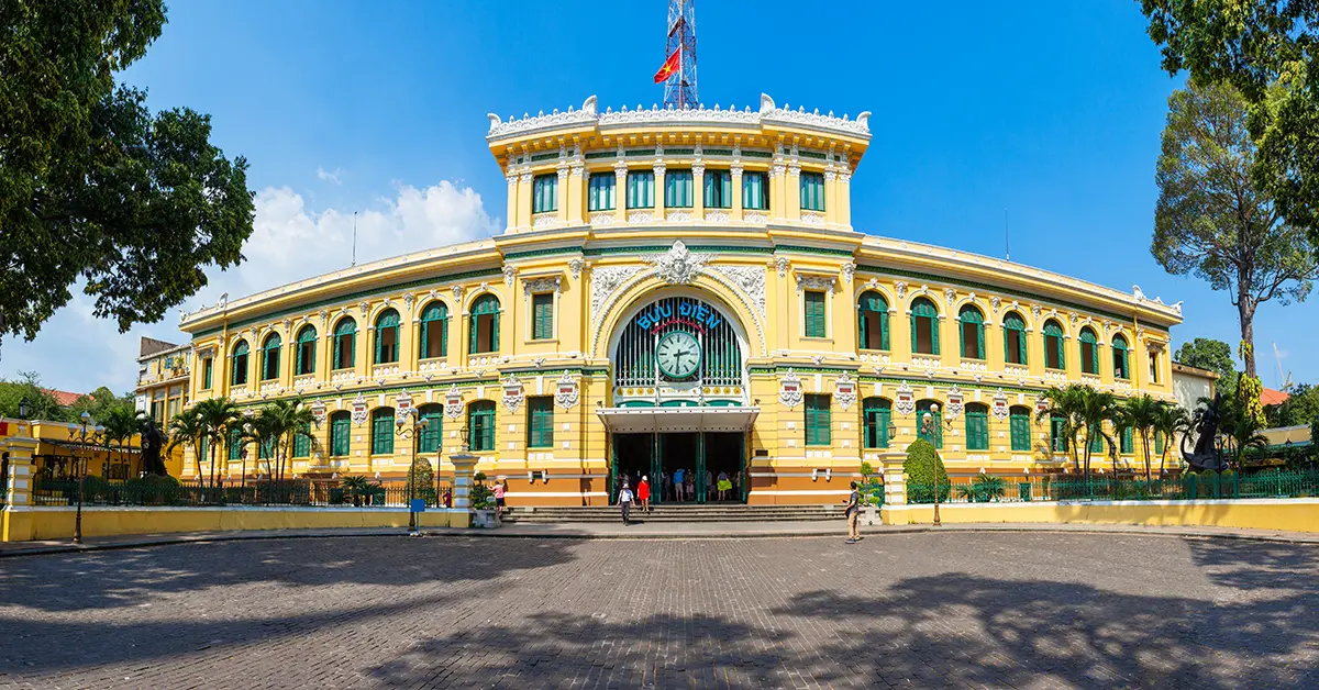 Ho Chi Minh - Centrale Postkantoor