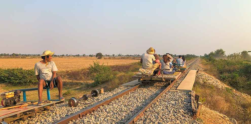 Bamboo trein - Battambang