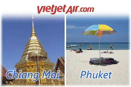 Vietjet Chiang Mai - Phuket