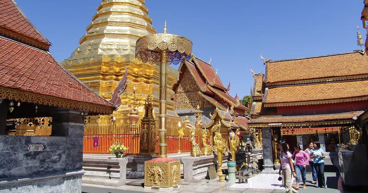 Chiang Mai - Doi Suthep tempel