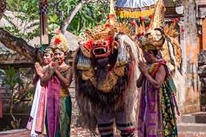 Barong dansvoorstelling