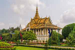 Phnom Penh - Koninklijk Paleis