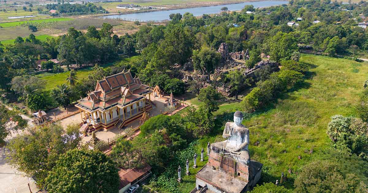 Battambang - Wat Ek Phnom