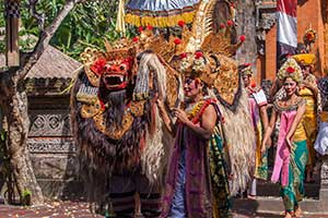 Barong dansvoorstelling