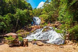 Dalat - Datania watervallen